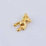 Dije Oso Mano Arriba 0.9gr / 1.6cm / Oro Amarillo 18K
