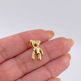 Dije Oso Mano Arriba 0.9gr / 1.6cm / Oro Amarillo 18K *