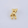 Dije Oso Mano Arriba 0.45gr / 1cm / Oro Amarillo 18K