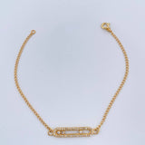 Pulso Msk 2.4gr / 18.3cm / 1mm Oro Amarillo 18K