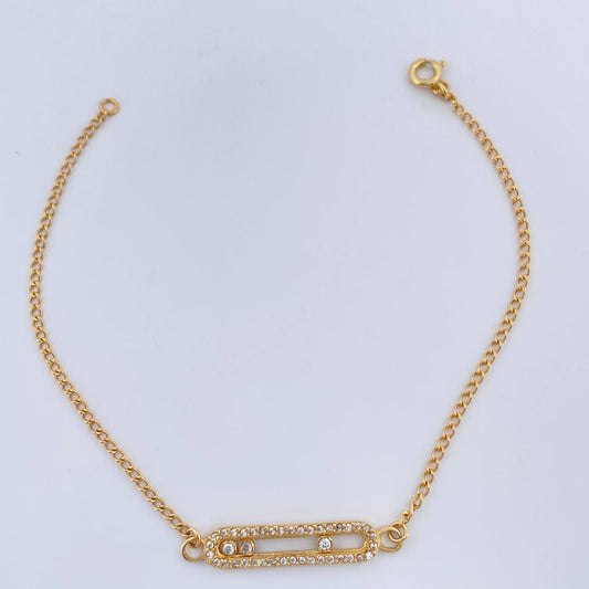 Pulso Msk 2.55gr / 18.8cm / 1.3mm Oro Amarillo 18K &