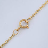 Cadena Escapulario Aro Seguido 4.05gr / 46.5cm / 1.5mm Oro Amarillo 18K &