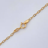 Cadena Trebol Cajon 4.85gr / 46cm / 2mm Oro Amarillo 18K &