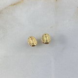 Topos Virgen de Guadalupe 0.6gr / Troquelada Oro Amarillo