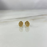 Topos Virgen de Guadalupe 0.6gr / Troquelada Oro Amarillo