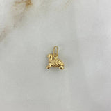 Dije Tortuga 0.5gr / 1.4cm / Oro Amarillo