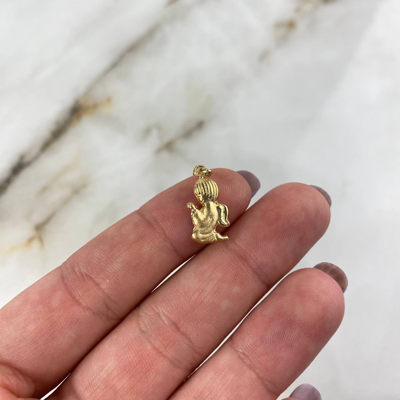 Dije Angel 0.6gr / 2cm / Oro Amarillo