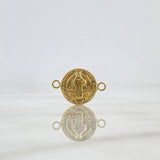 Herraje San Benito 0.95gr / 2.2cm / Oro Amarillo