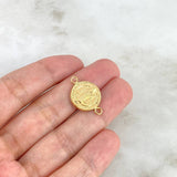 Herraje San Benito 0.95gr / 2.2cm / Oro Amarillo