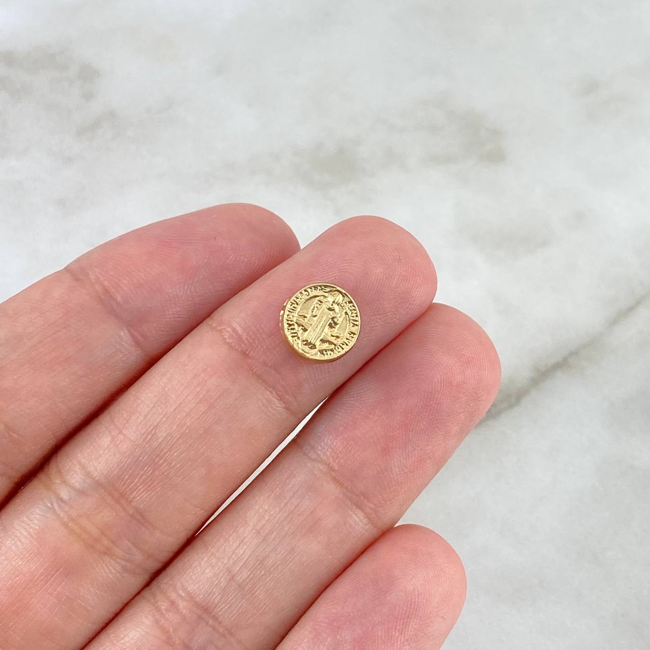 Herraje San Benito 0.3gr / 0.9cm / Oro Amarillo 18K ©