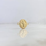 Herraje San Benito 0.85gr / 2cm / Oro Amarillo 18K *