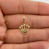 Dije Corona 0.85gr / 1cm / Oro Amarillo 18K