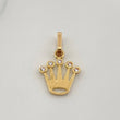 Dije Corona 0.85gr / 1cm / Oro Amarillo 18K