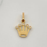 Dije Corona 0.85gr / 1cm / Oro Amarillo 18K