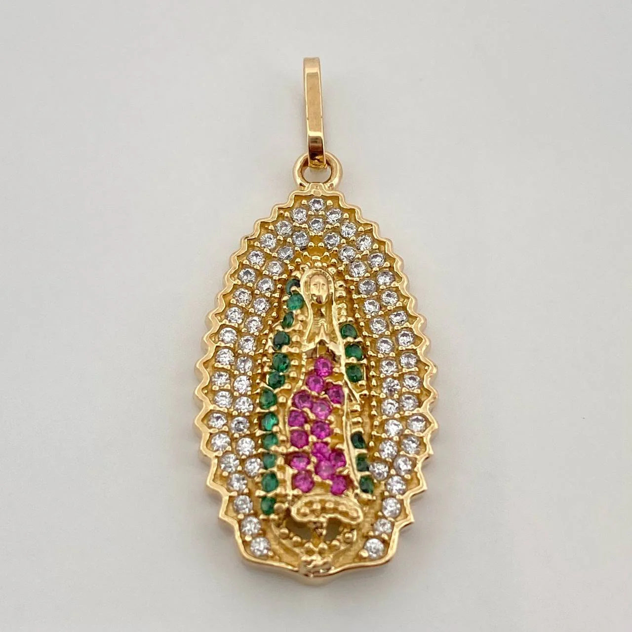 Dije Virgen De Guadalupe 3.4 g / 3 cm Oro Amarillo 18K