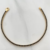 Pulso Tennis Doble Faz 7gr / 18cm / 2.53mm Oro Amarillo 18K