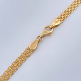 Cadena China 13.4gr / 59.7cm / 4.16mm Oro Amarillo +1 18K $