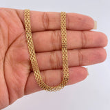 Cadena China 13.4gr / 59.7cm / 4.16mm Oro Amarillo +1 18K $