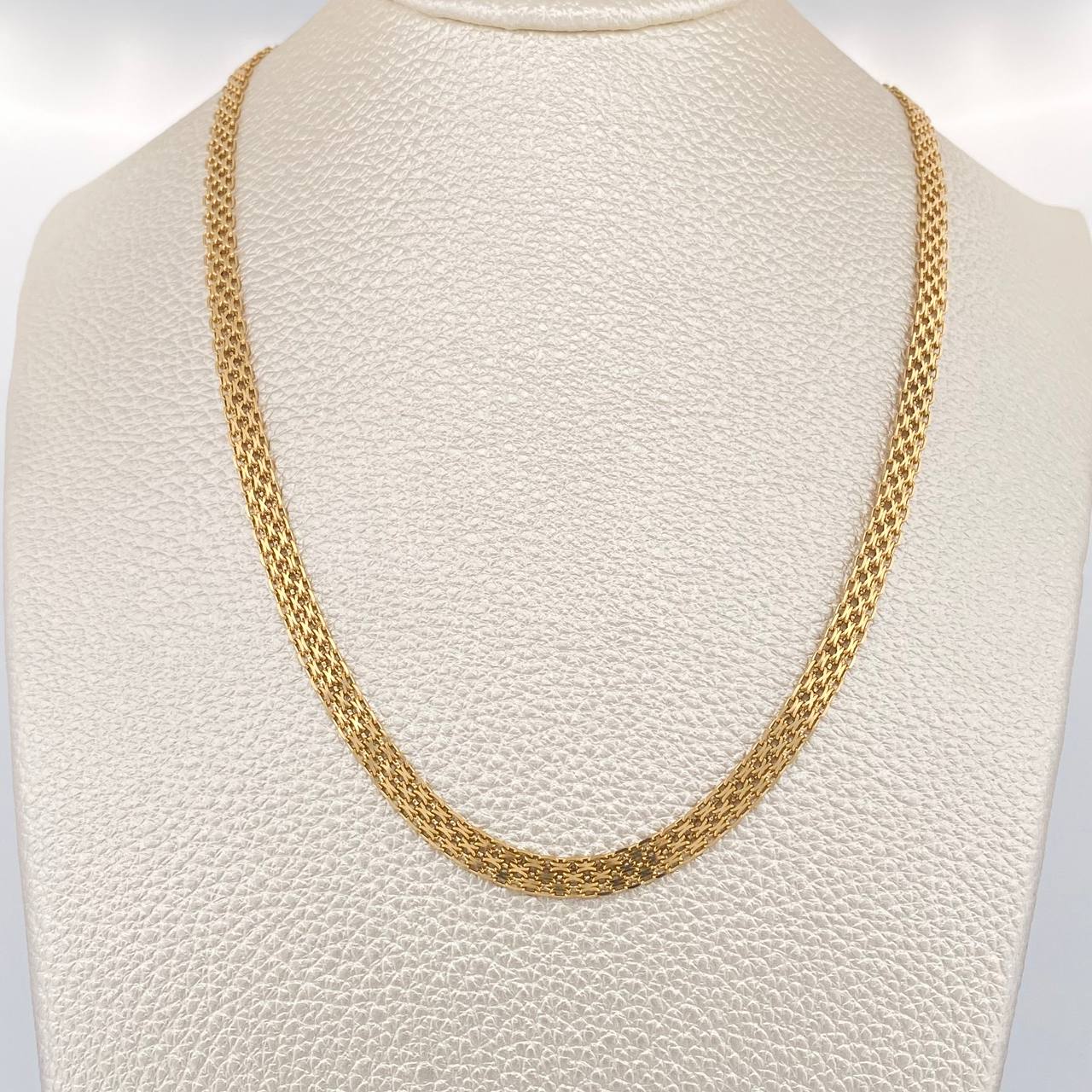 Cadena China 13.4gr / 59.7cm / 4.16mm Oro Amarillo +1 18K $