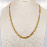 Cadena China 13.4gr / 59.7cm / 4.16mm Oro Amarillo +1 18K $