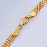 Pulso Chino 4.8gr / 19.4cm / 4.16mm Oro Amarillo +1 18K $