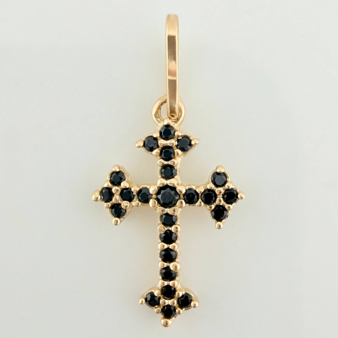 Dije Cruz 0.65gr / 2cm / Oro Amarillo 18K &