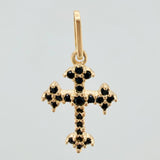 Dije Cruz 0.65gr / 2cm / Oro Amarillo 18K &