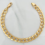 Pulso Cubano 11gr / 22cm / 8mm Oro Amarillo +1 18K $