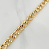 Pulso Cubano 11gr / 22cm / 8mm Oro Amarillo +1 18K $