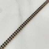 Pulso Tennis 4.9gr / 20cm / 3.6mm Oro Amarillo +4 18K $
