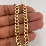 Pulso Cubano 5.15gr / 21cm / 5.85mm Oro Amarillo +1 18K $