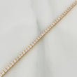 Pulso Tennis 4.15gr / 18cm / 0.6mm Oro Amarillo +4 18K $