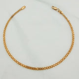 Pulso Chino 3.15gr / 19.5cm / 2mm Oro Amarillo Nac.Esp. 18K %