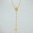 Rosario Virgen Milagrosa 8.4gr / 55.5cm / 5mm-4mm Oro Amarillo 18K &