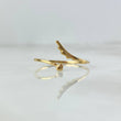 Anillo Flecha Corazón 1.1gr / T10 1/4 / Oro Amarillo ©