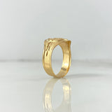 Anillo Sello Virgen de Guadalupe 2.05gr / T9 3/4 / Oro Amarillo ©