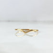 Anillo Tiara en V 0.55gr / T6 3/4 / Oro Amarillo ©