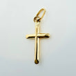 Dije Cruz 0.3gr / 2cm / Oro Amarillo 18K ©