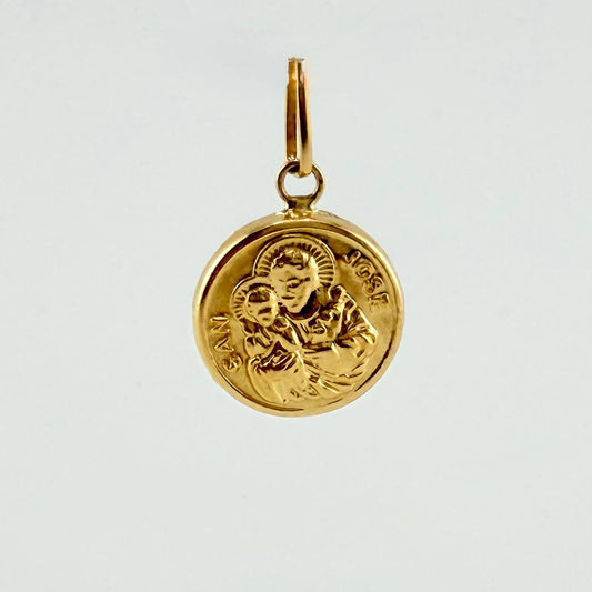 Dije San Jose 0.65gr / 1.7cm / Oro Amarillo 18K *