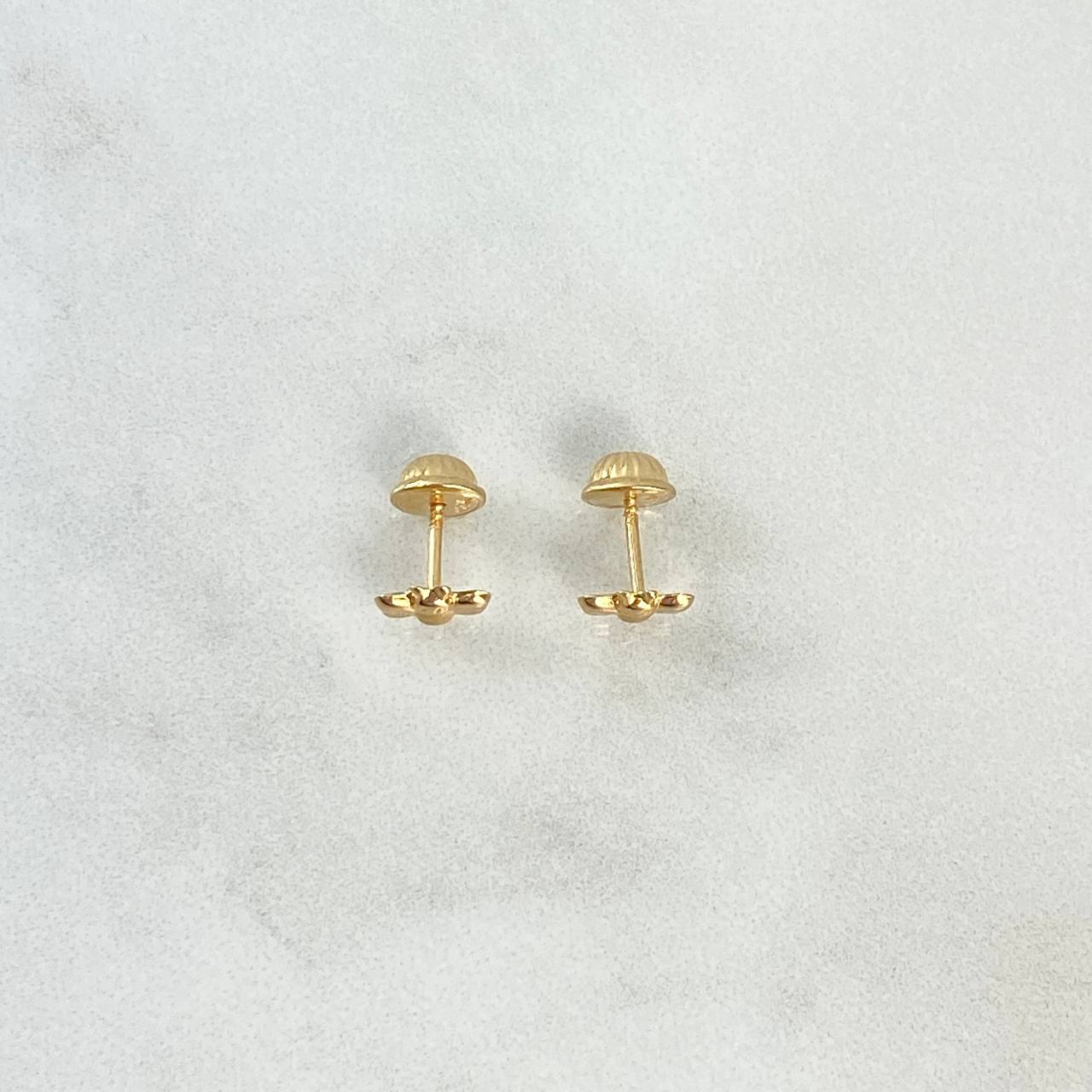 Topos Abeja 0.6gr / Alas Lisas Oro Amarillo ©