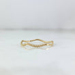 Anillo Trenza zigzag 0.6gr / T7 / Oro Amarillo ©