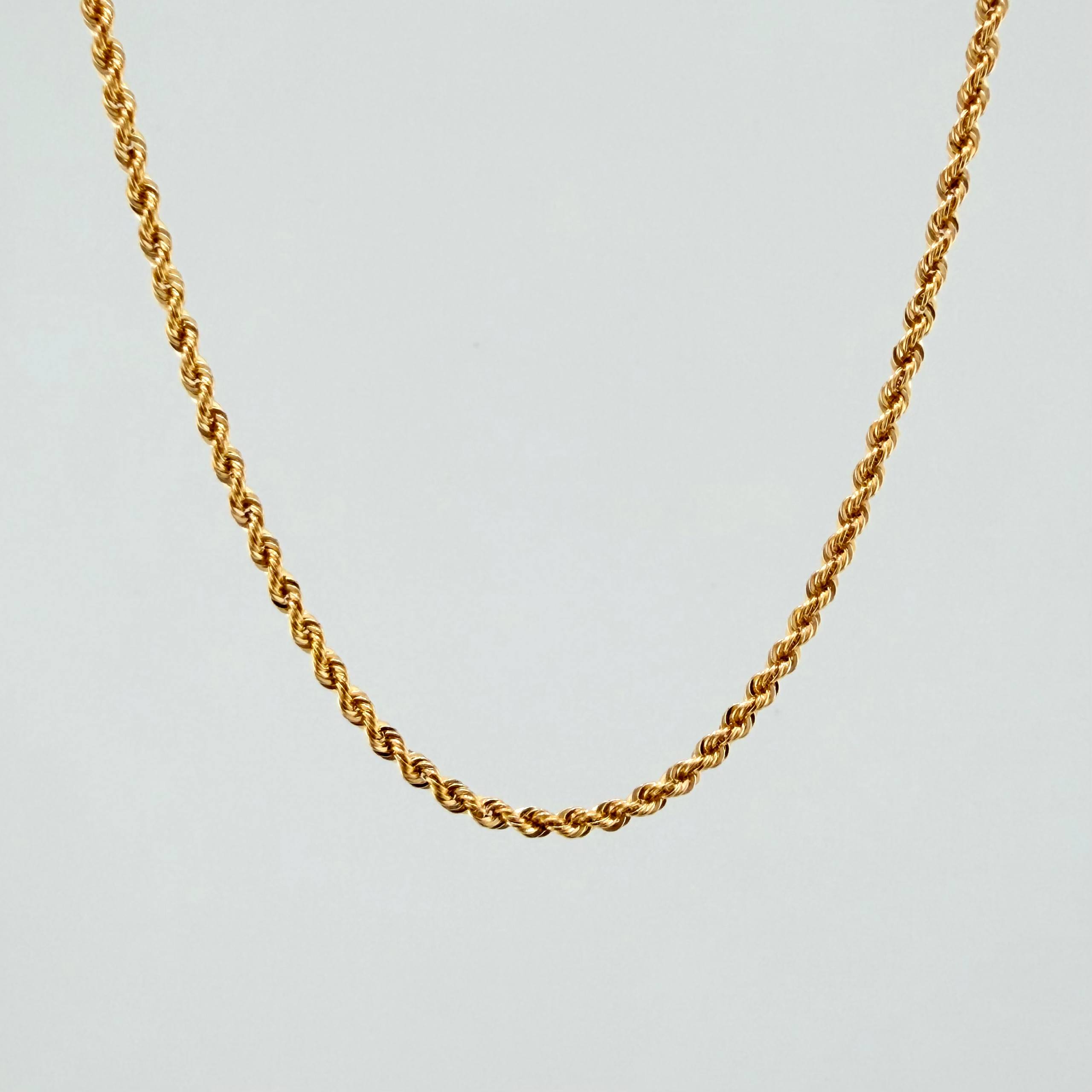 Cadena Lazo 3 g / 50 cm / 1.95 mm Oro Amarillo 18K