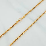 Cadena Lazo 2.8 g / 50 cm / 3.7 mm Oro Amarillo 18K