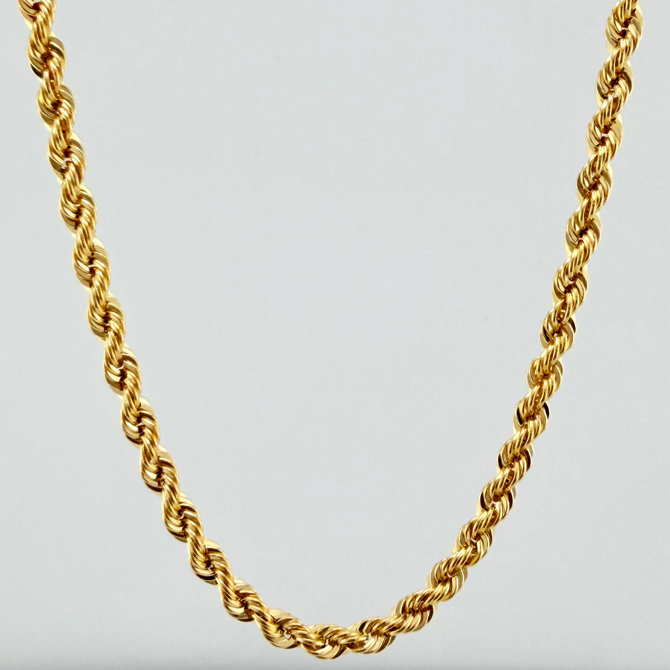 Cadena Lazo 10.6 g / 60.5 cm / 3.92 mm Oro Amarillo 18K