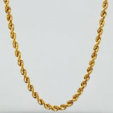 Cadena Lazo 10.55 g / 60.5 cm / 3.7 mm Oro Amarillo 18K