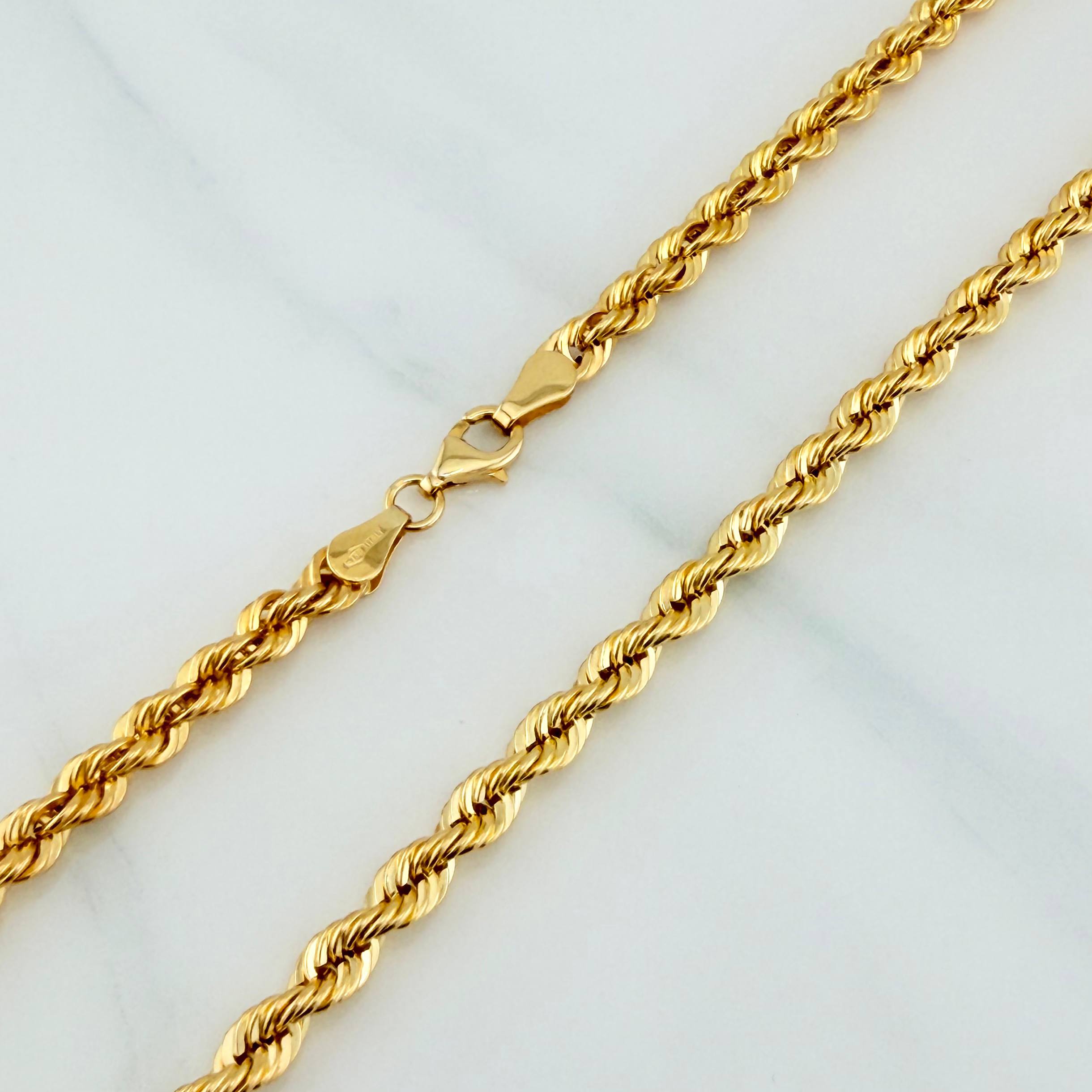 Cadena Lazo 10.55 g / 60.5 cm / 3.7 mm Oro Amarillo 18K