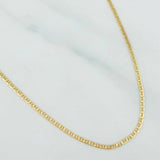 Cadena Escalera 1.65 g / 45.2 cm / 1.43 mm Oro Amarillo 18K