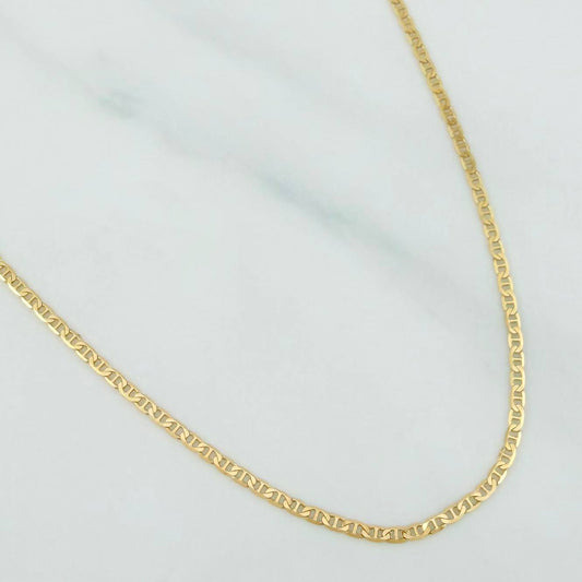 Cadena Escalera 1.75 g / 45 cm / 0.5 mm Oro Amarillo 18K