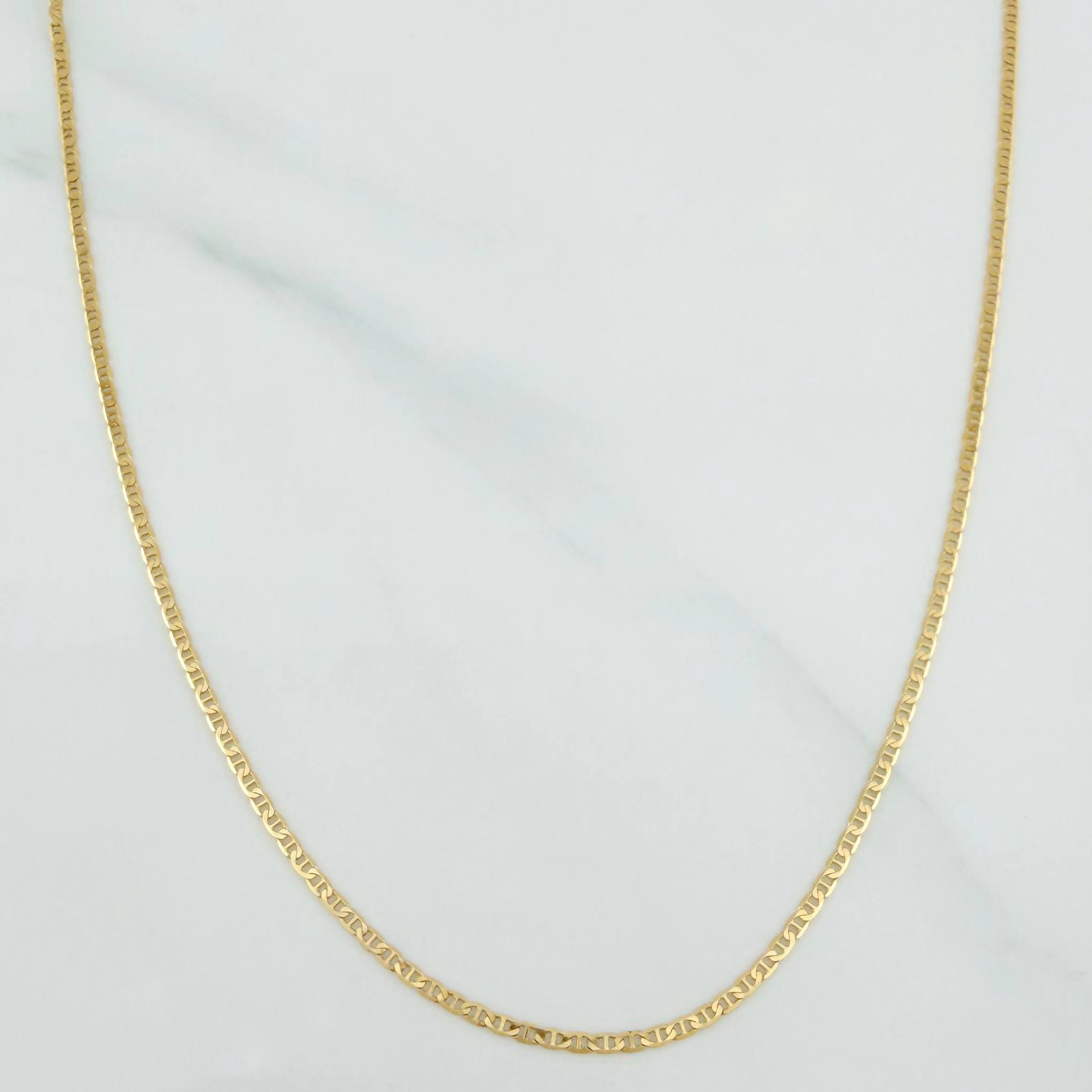 Cadena Escalera 1.75 g / 45 cm / 0.5 mm Oro Amarillo 18K