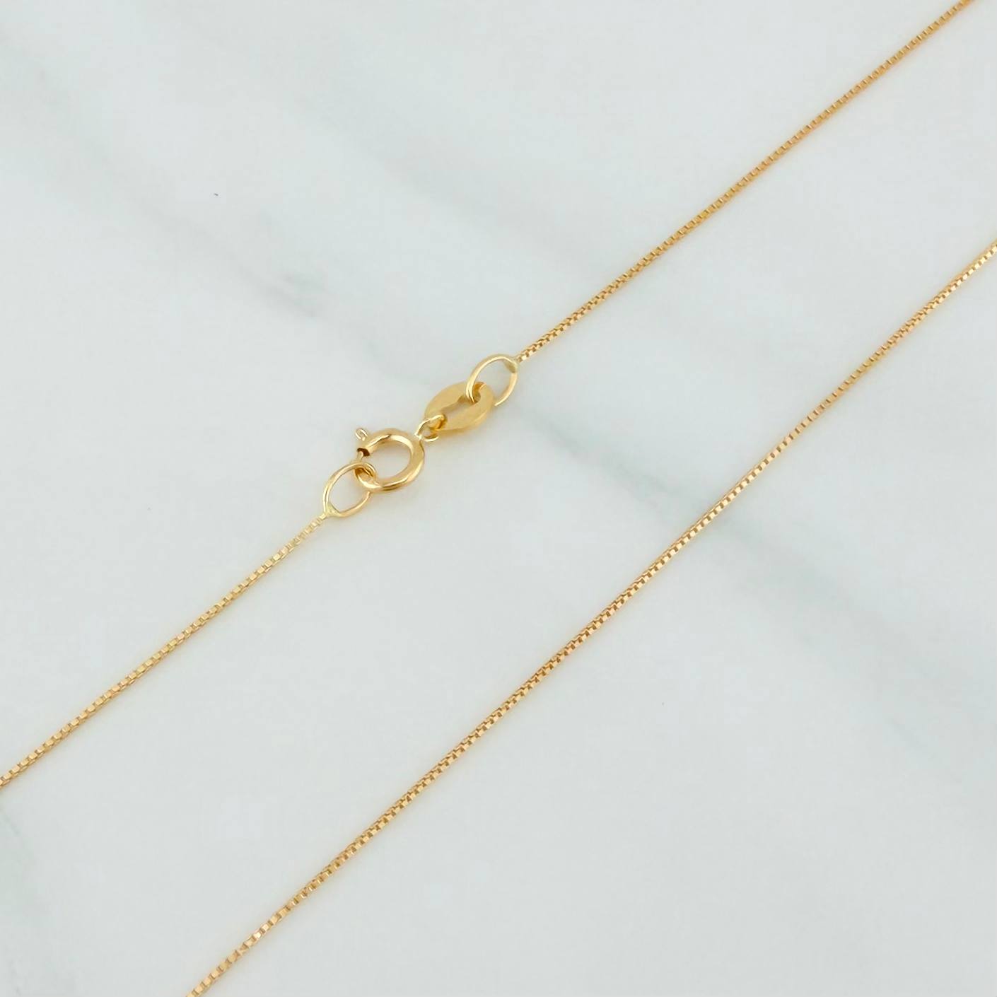 Cadena Veneciana 0.95 g / 40.03 cm / 0.5 mm Oro Amarillo 18K